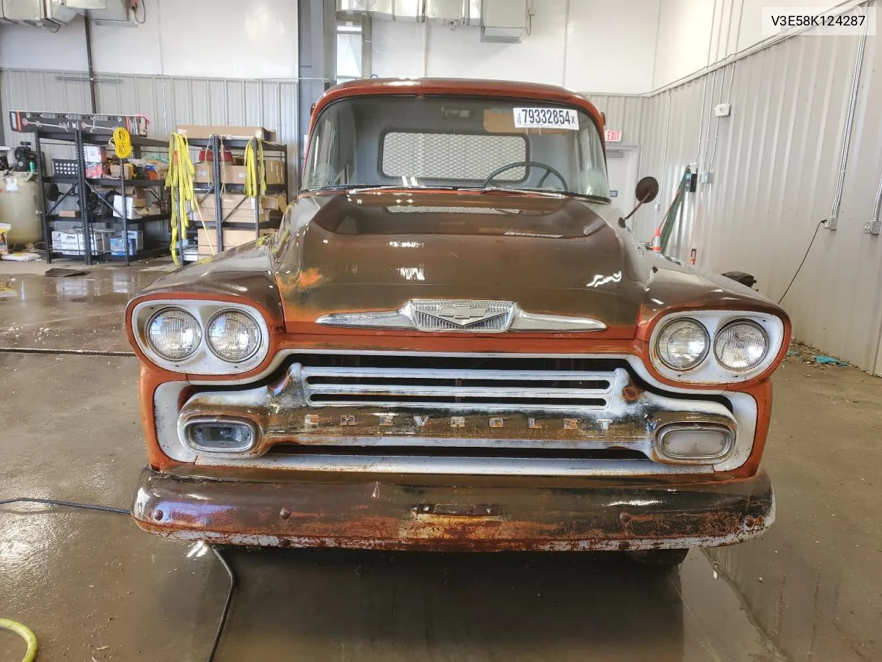 1958 Chevrolet Pickup VIN: V3E58K124287 Lot: 79332854