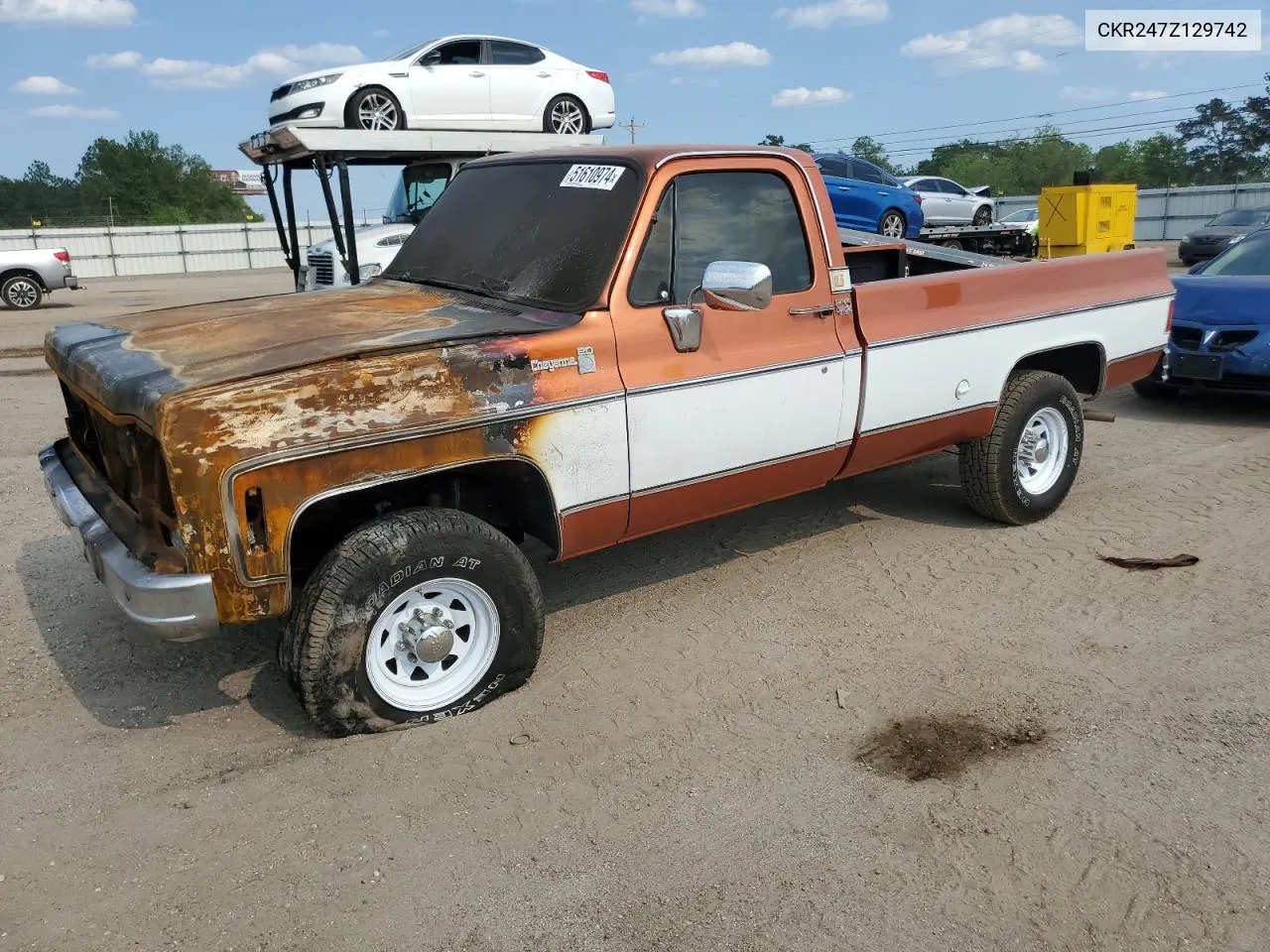 1977 Chevrolet C/K 20 VIN: CKR247Z129742 Lot: 51610974