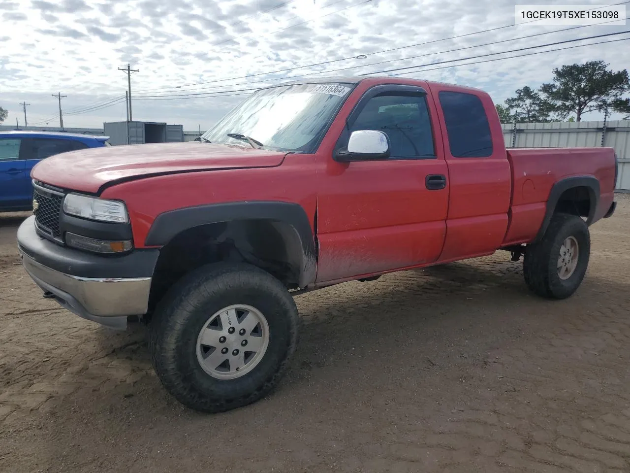 1999 Chevrolet Silverado K1500 VIN: 1GCEK19T5XE153098 Lot: 51516364