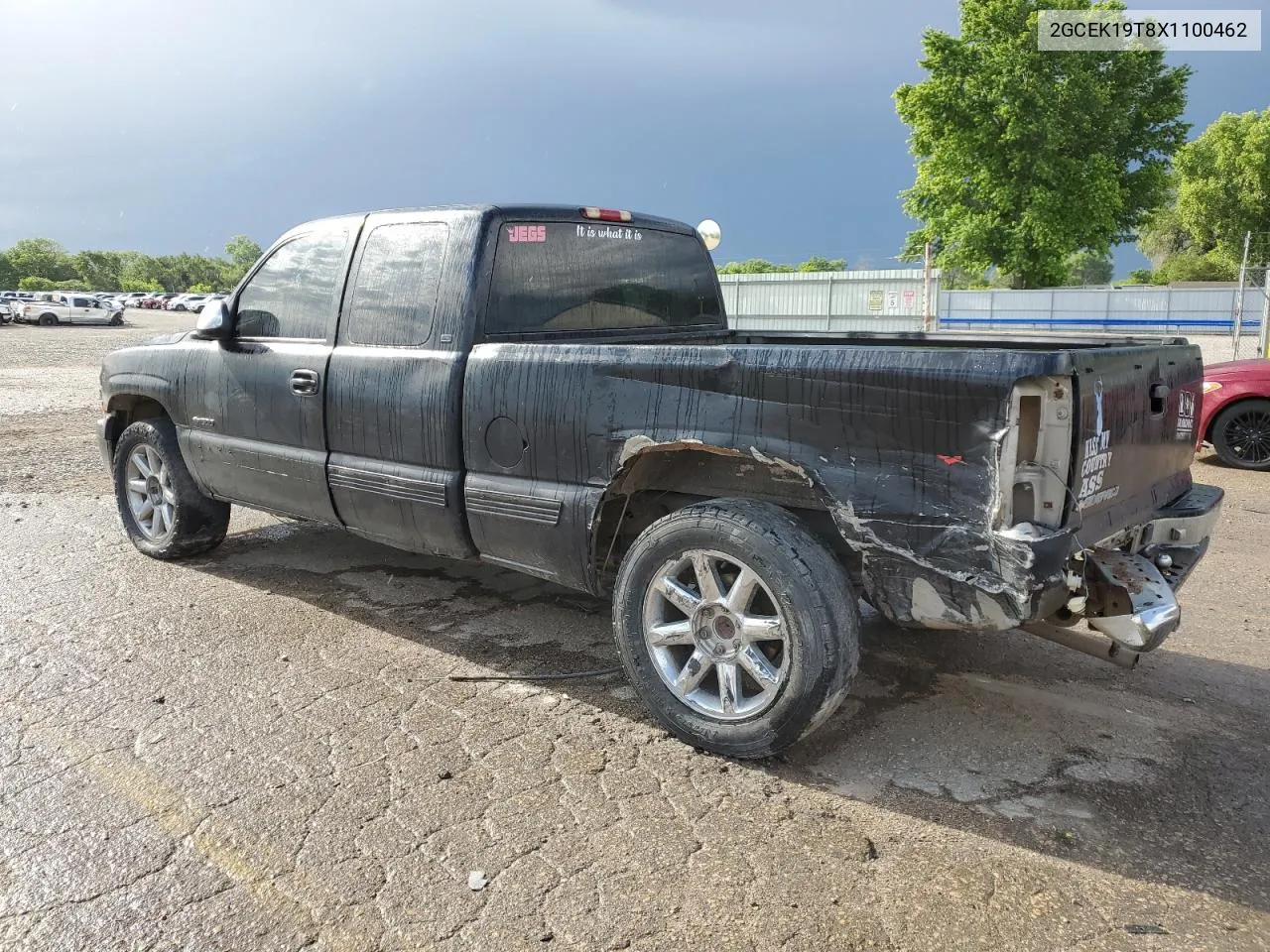 1999 Chevrolet Silverado K1500 VIN: 2GCEK19T8X1100462 Lot: 56283274