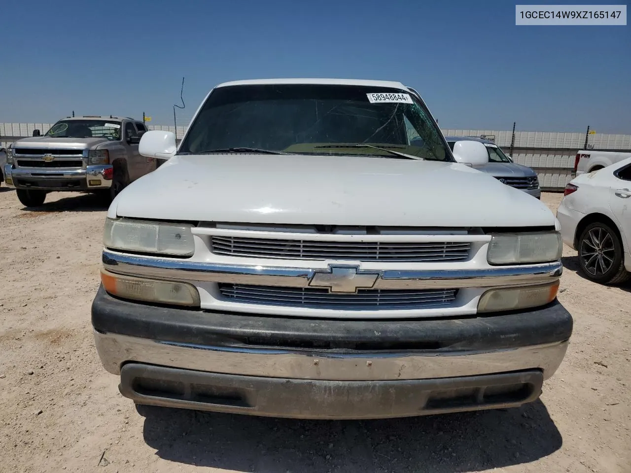 1999 Chevrolet Silverado C1500 VIN: 1GCEC14W9XZ165147 Lot: 58948844