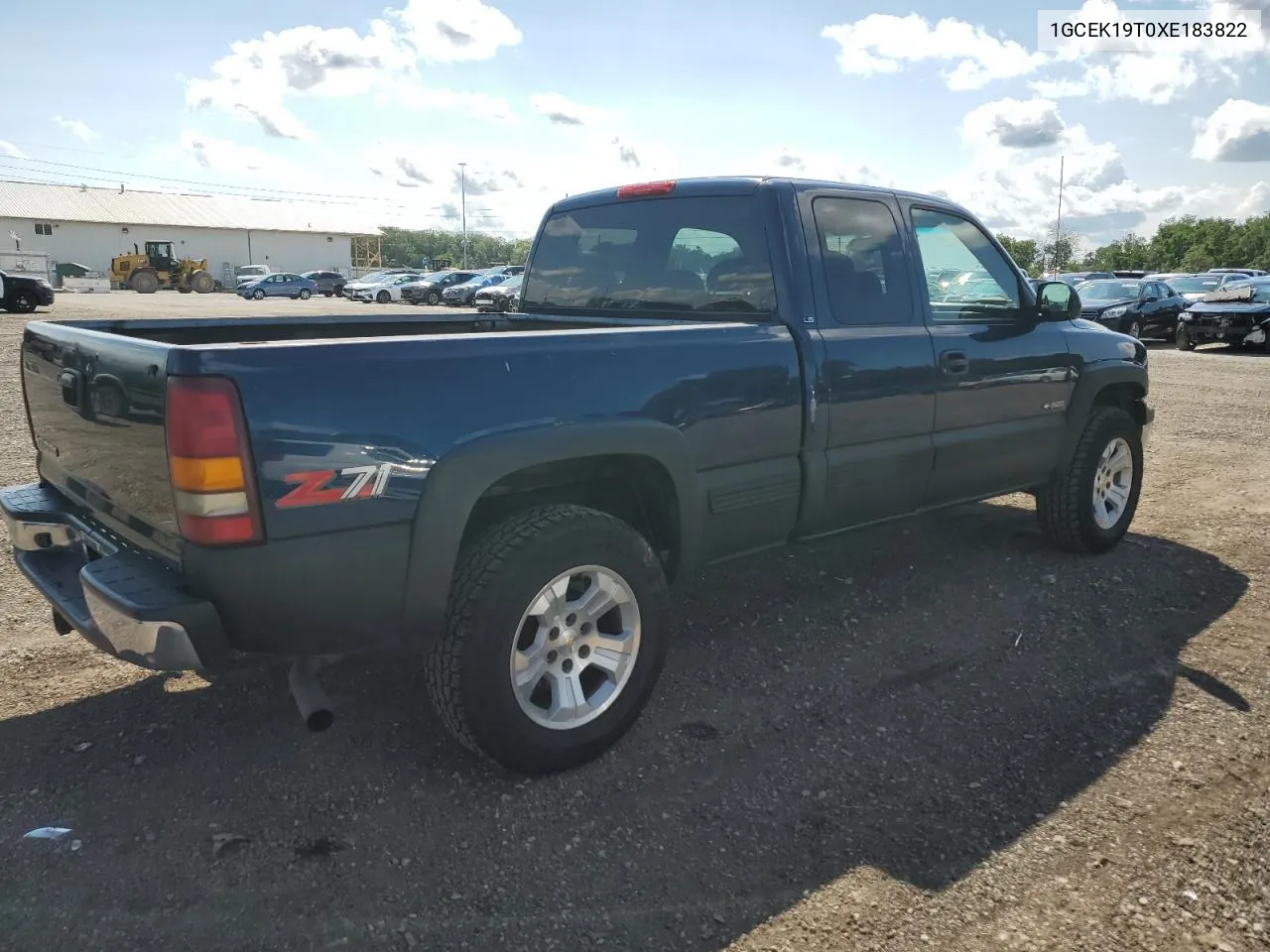 1999 Chevrolet Silverado K1500 VIN: 1GCEK19T0XE183822 Lot: 61698564