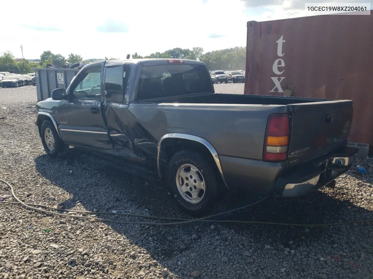 1999 Chevrolet Silverado C1500 VIN: 1GCEC19W8XZ204061 Lot: 61757964