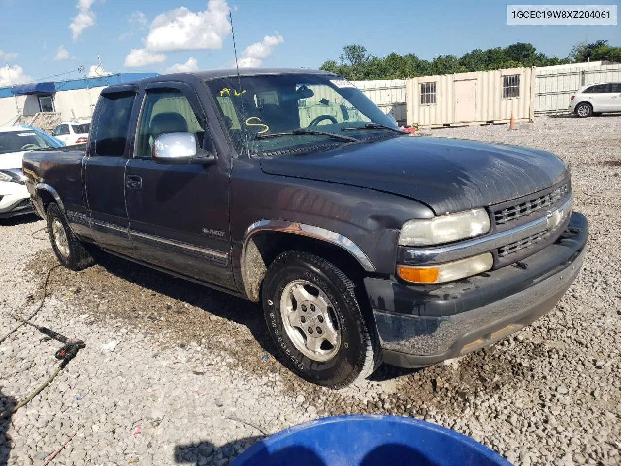 1999 Chevrolet Silverado C1500 VIN: 1GCEC19W8XZ204061 Lot: 61757964