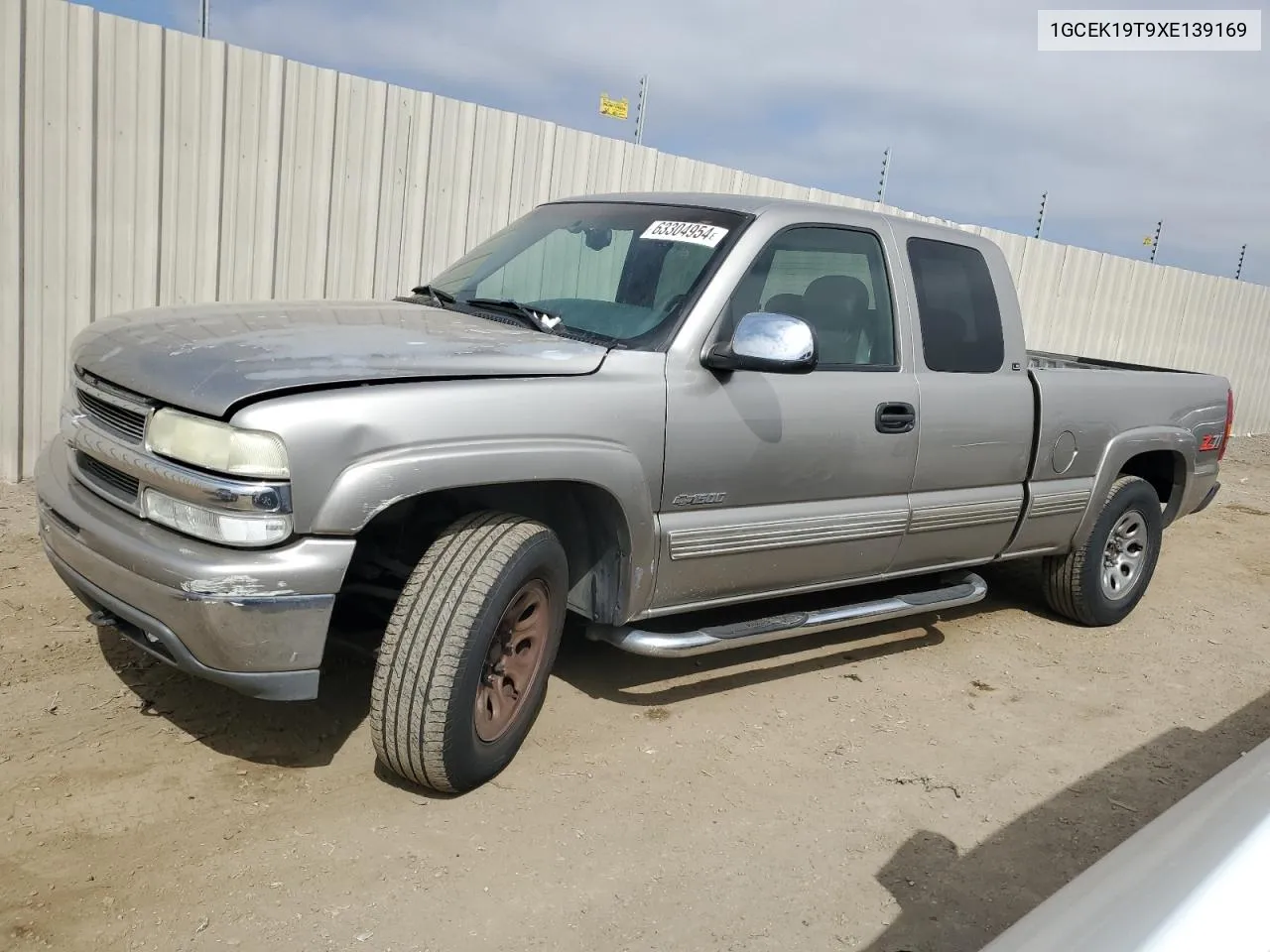 1999 Chevrolet Silverado K1500 VIN: 1GCEK19T9XE139169 Lot: 63304954