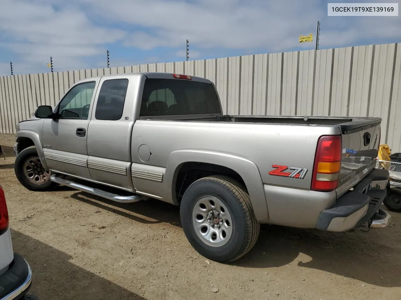 1999 Chevrolet Silverado K1500 VIN: 1GCEK19T9XE139169 Lot: 63304954