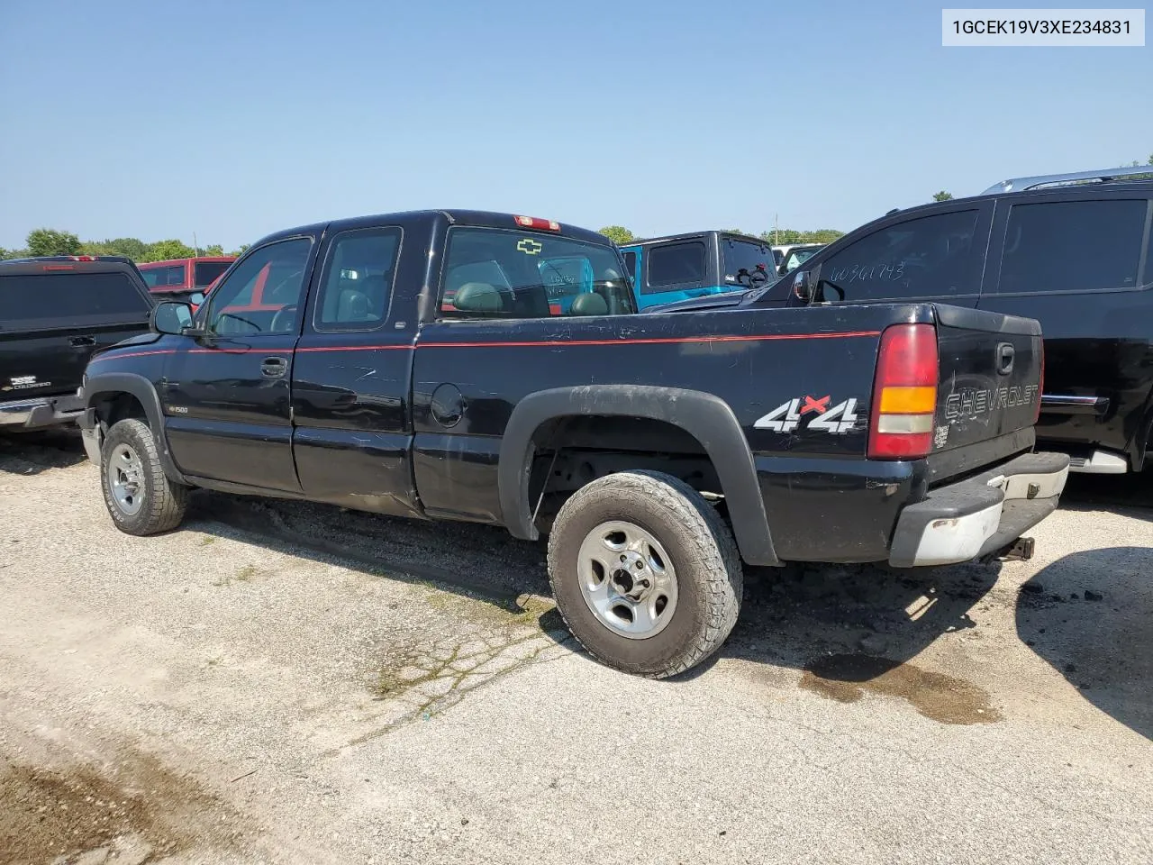 1999 Chevrolet Silverado K1500 VIN: 1GCEK19V3XE234831 Lot: 63669023