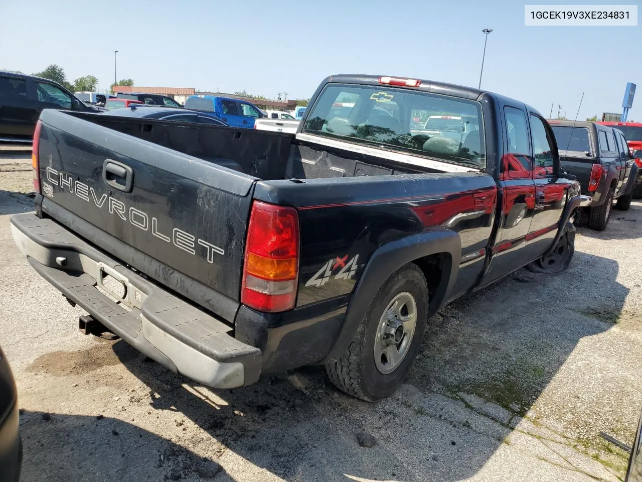 1999 Chevrolet Silverado K1500 VIN: 1GCEK19V3XE234831 Lot: 63669023