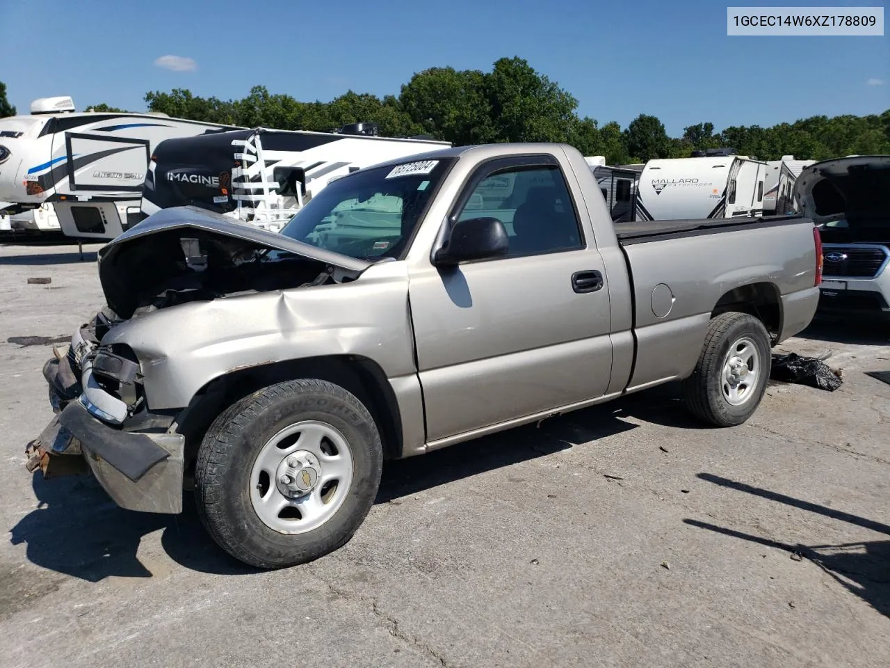 1999 Chevrolet Silverado C1500 VIN: 1GCEC14W6XZ178809 Lot: 65725004