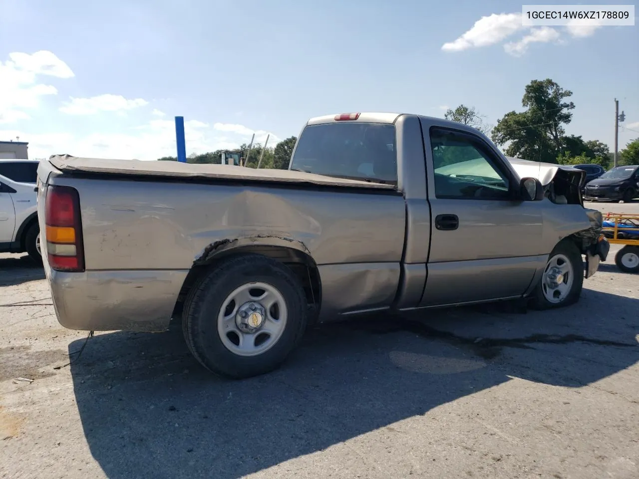 1999 Chevrolet Silverado C1500 VIN: 1GCEC14W6XZ178809 Lot: 65725004