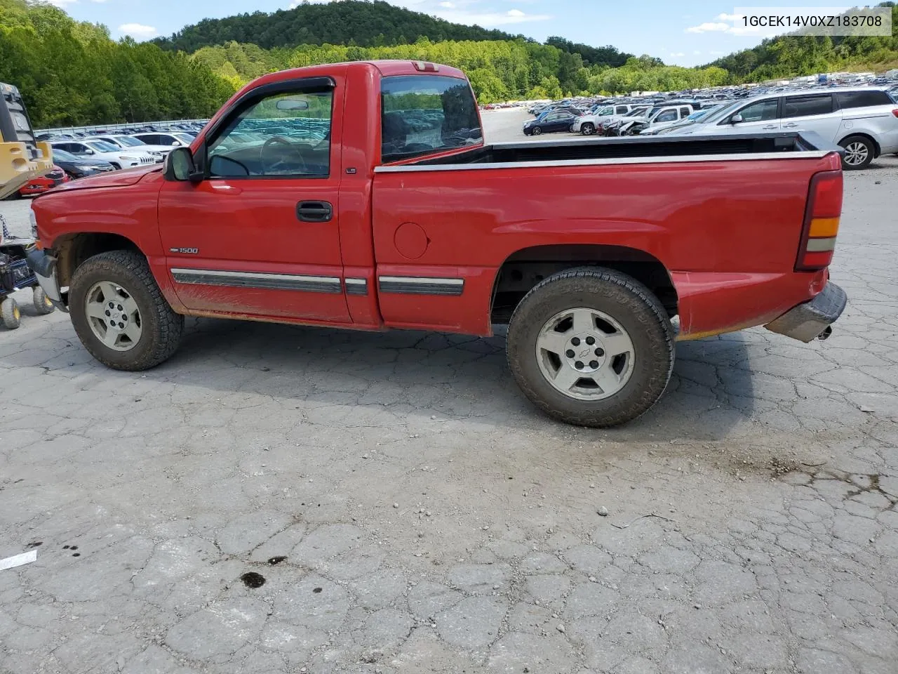 1999 Chevrolet Silverado K1500 VIN: 1GCEK14V0XZ183708 Lot: 65909674