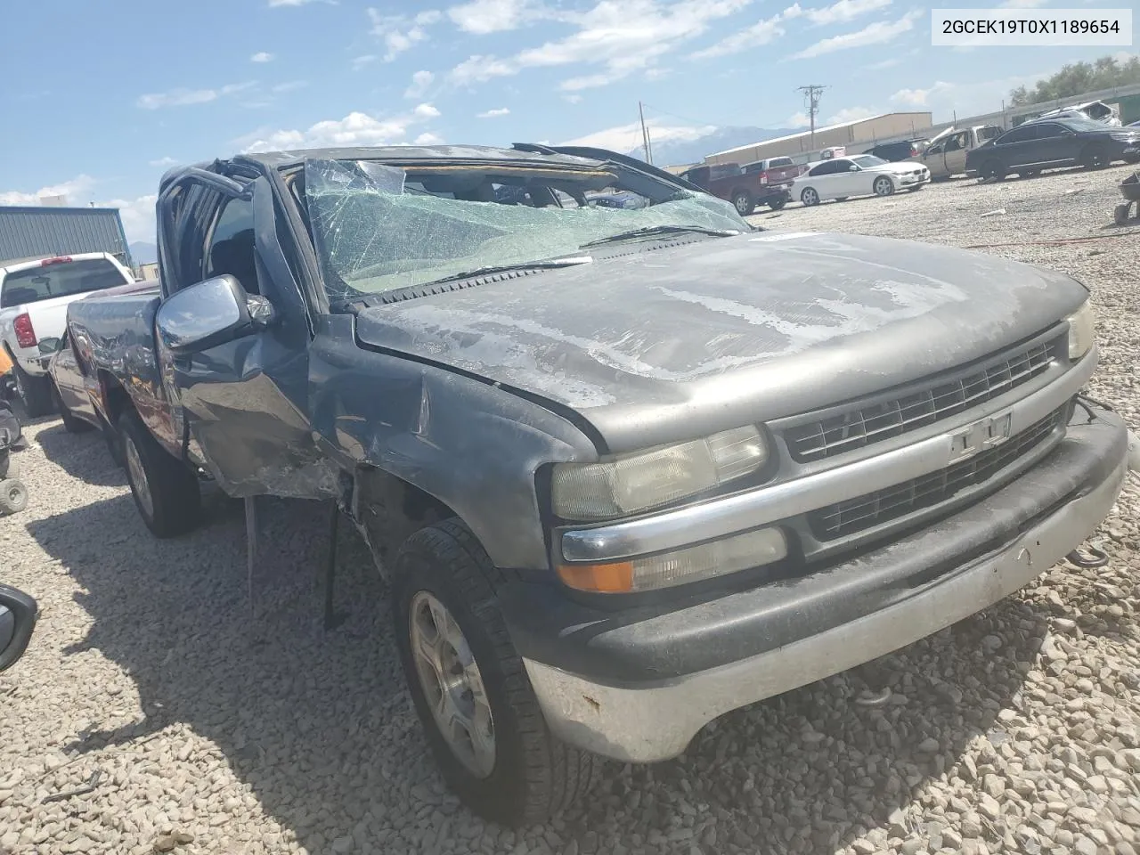 1999 Chevrolet Silverado K1500 VIN: 2GCEK19T0X1189654 Lot: 66281074