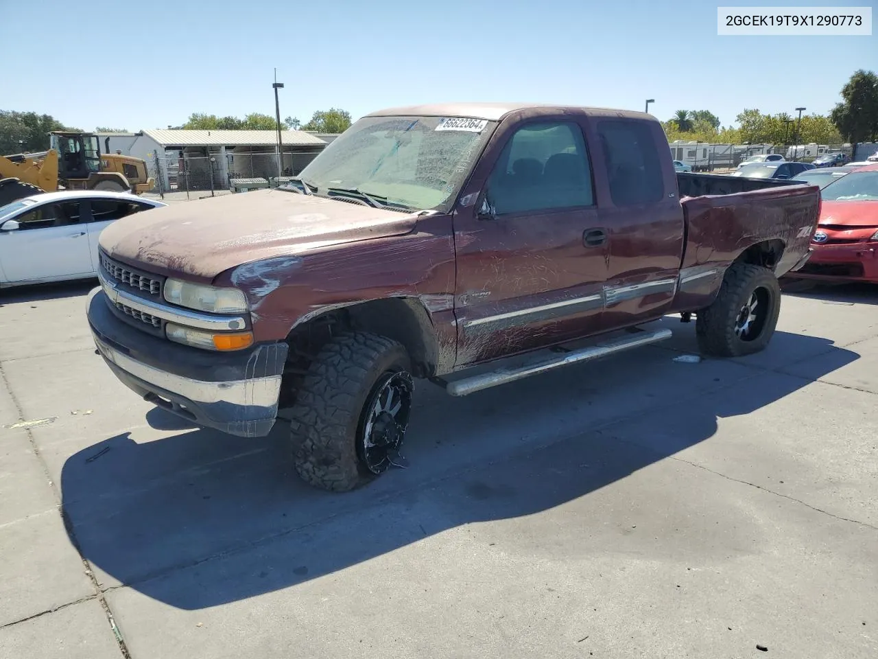 1999 Chevrolet Silverado K1500 VIN: 2GCEK19T9X1290773 Lot: 66622364