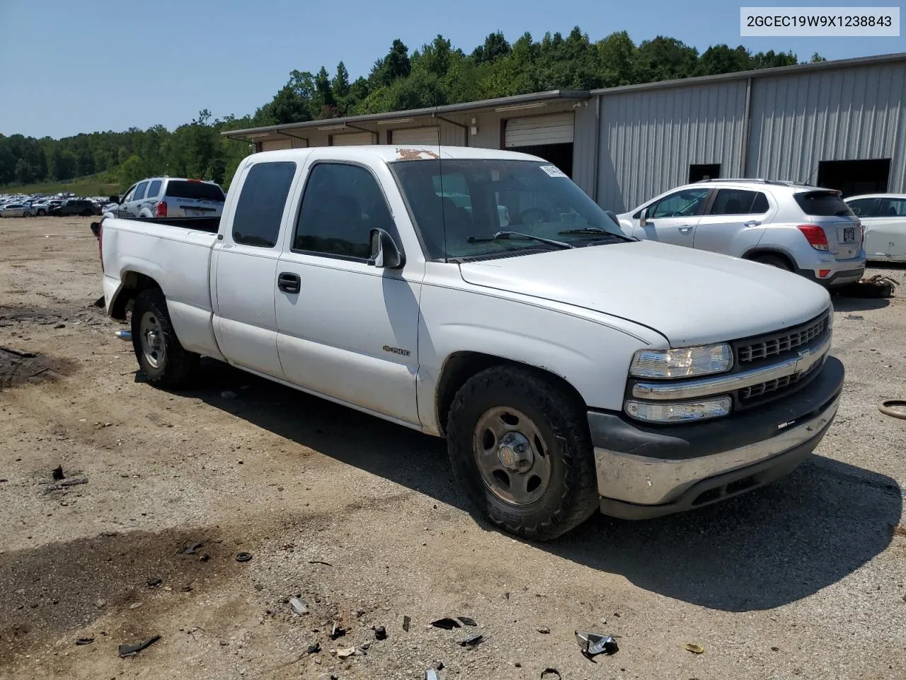 1999 Chevrolet Silverado C1500 VIN: 2GCEC19W9X1238843 Lot: 68443854