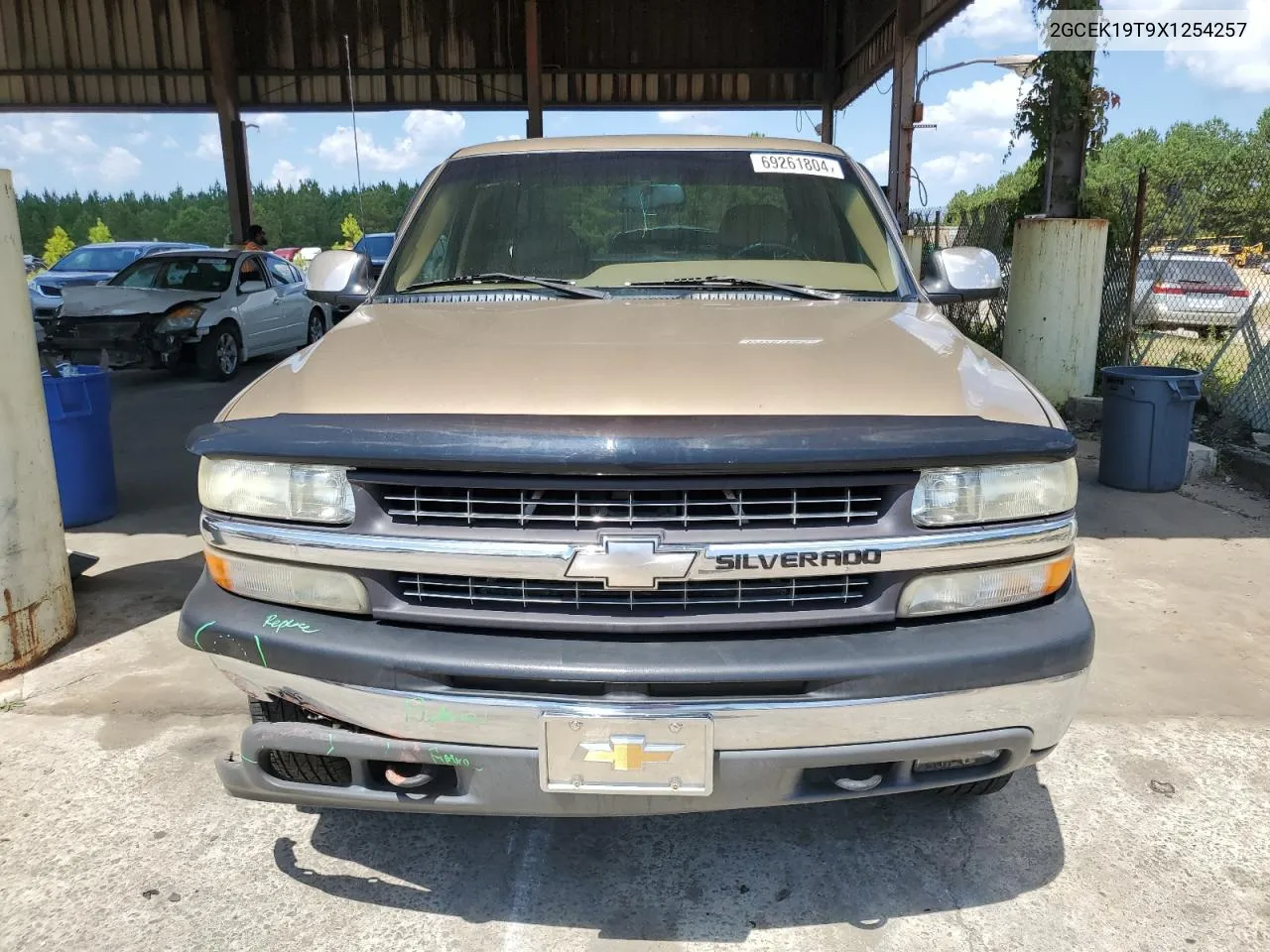 1999 Chevrolet Silverado K1500 VIN: 2GCEK19T9X1254257 Lot: 69261804