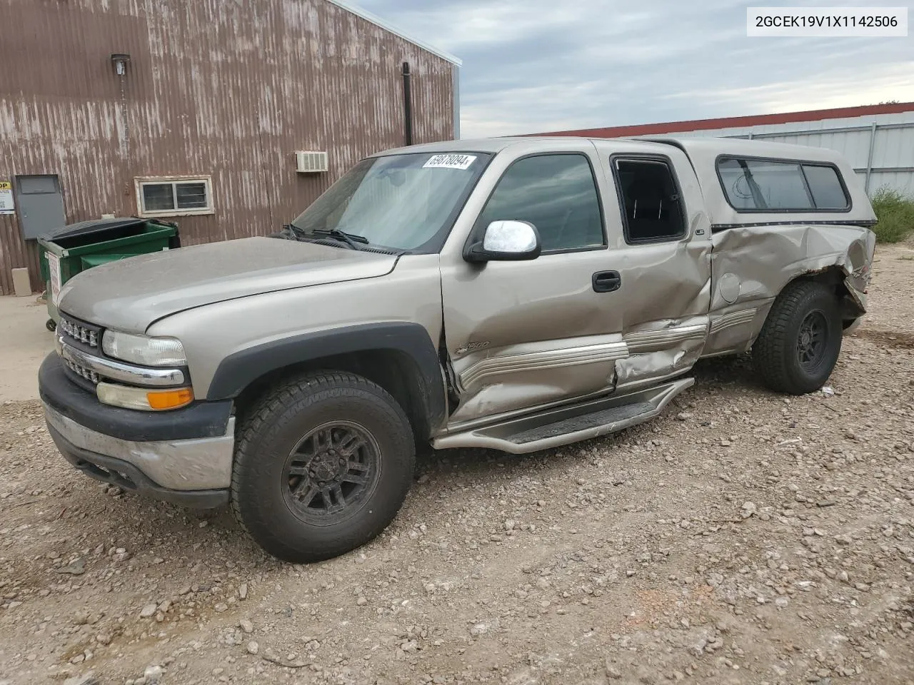 2GCEK19V1X1142506 1999 Chevrolet Silverado K1500