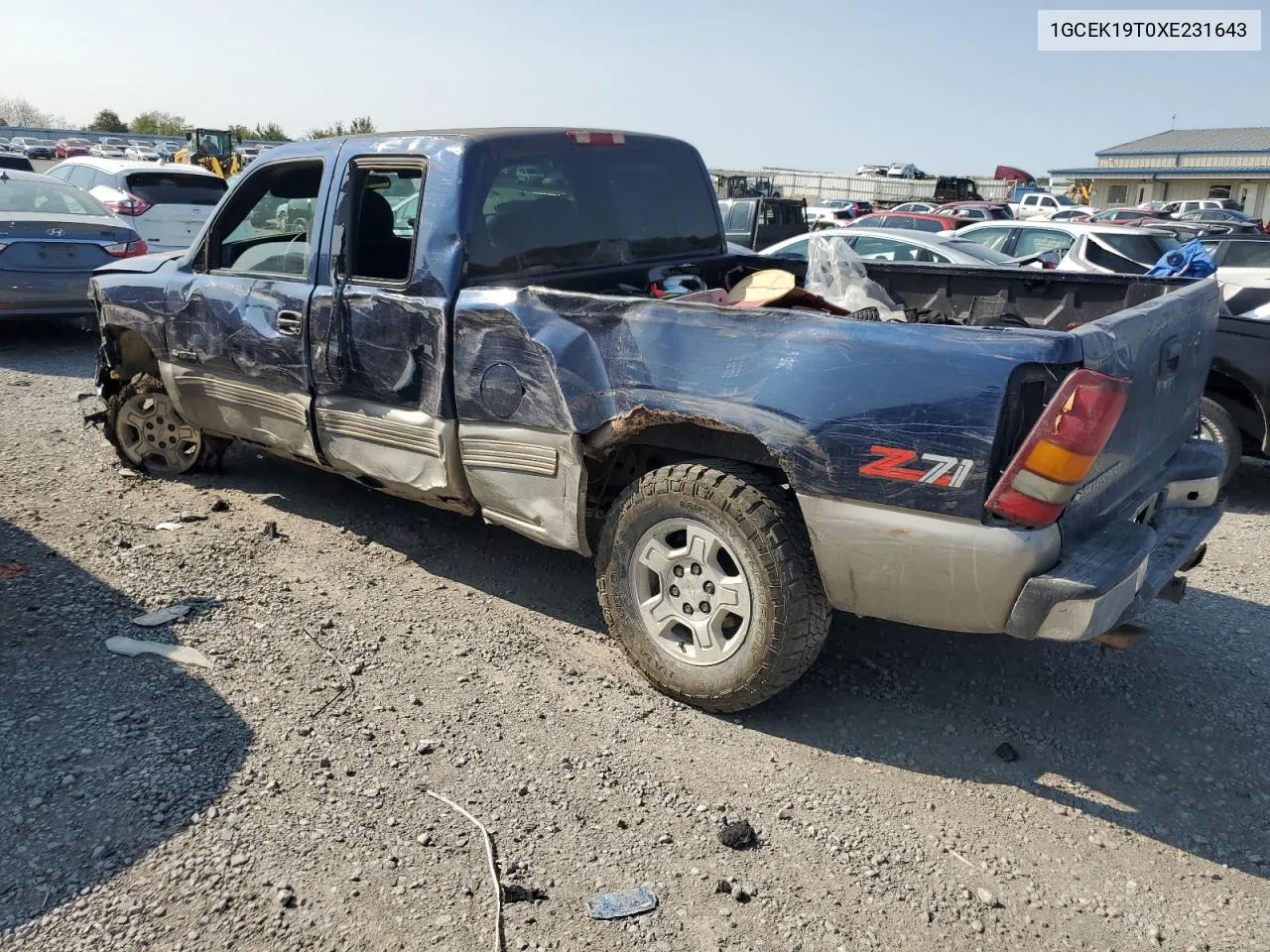 1999 Chevrolet Silverado K1500 VIN: 1GCEK19T0XE231643 Lot: 70245244