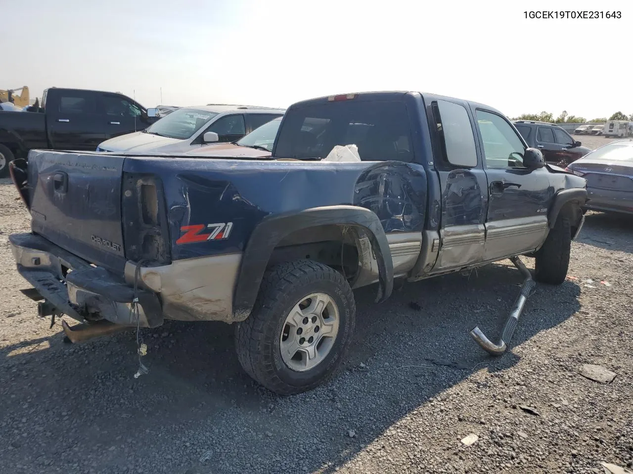 1999 Chevrolet Silverado K1500 VIN: 1GCEK19T0XE231643 Lot: 70245244