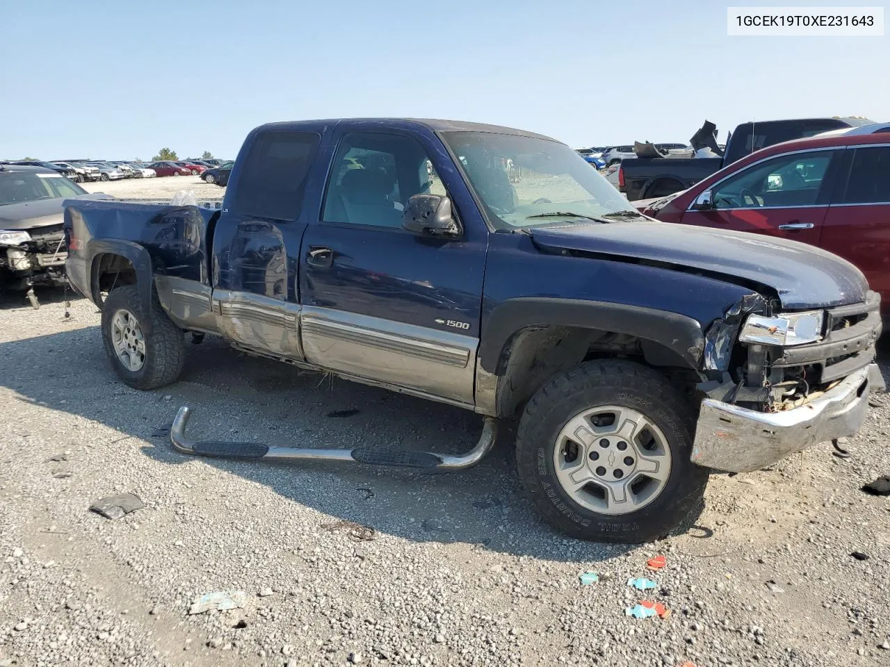 1999 Chevrolet Silverado K1500 VIN: 1GCEK19T0XE231643 Lot: 70245244