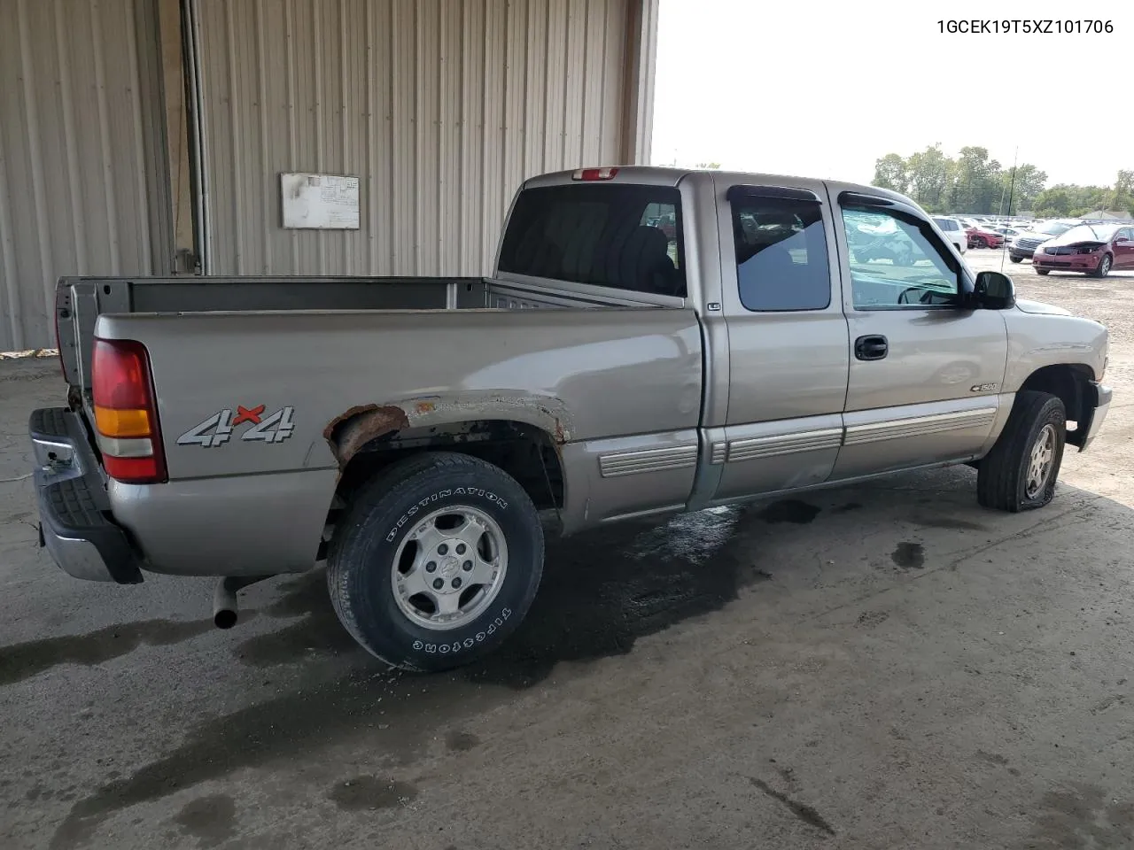 1999 Chevrolet Silverado K1500 VIN: 1GCEK19T5XZ101706 Lot: 70585684