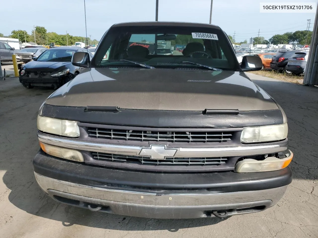 1999 Chevrolet Silverado K1500 VIN: 1GCEK19T5XZ101706 Lot: 70585684