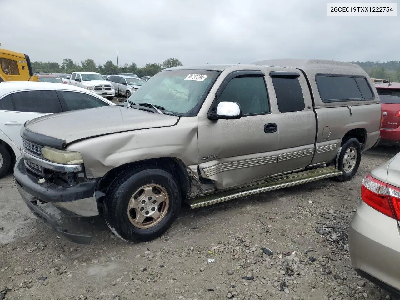 1999 Chevrolet Silverado C1500 VIN: 2GCEC19TXX1222754 Lot: 70791084