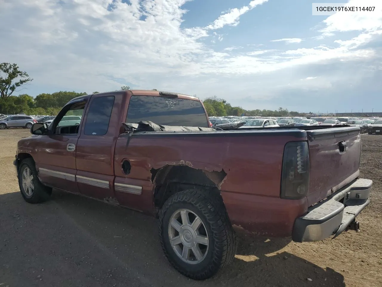 1999 Chevrolet Silverado K1500 VIN: 1GCEK19T6XE114407 Lot: 72197284