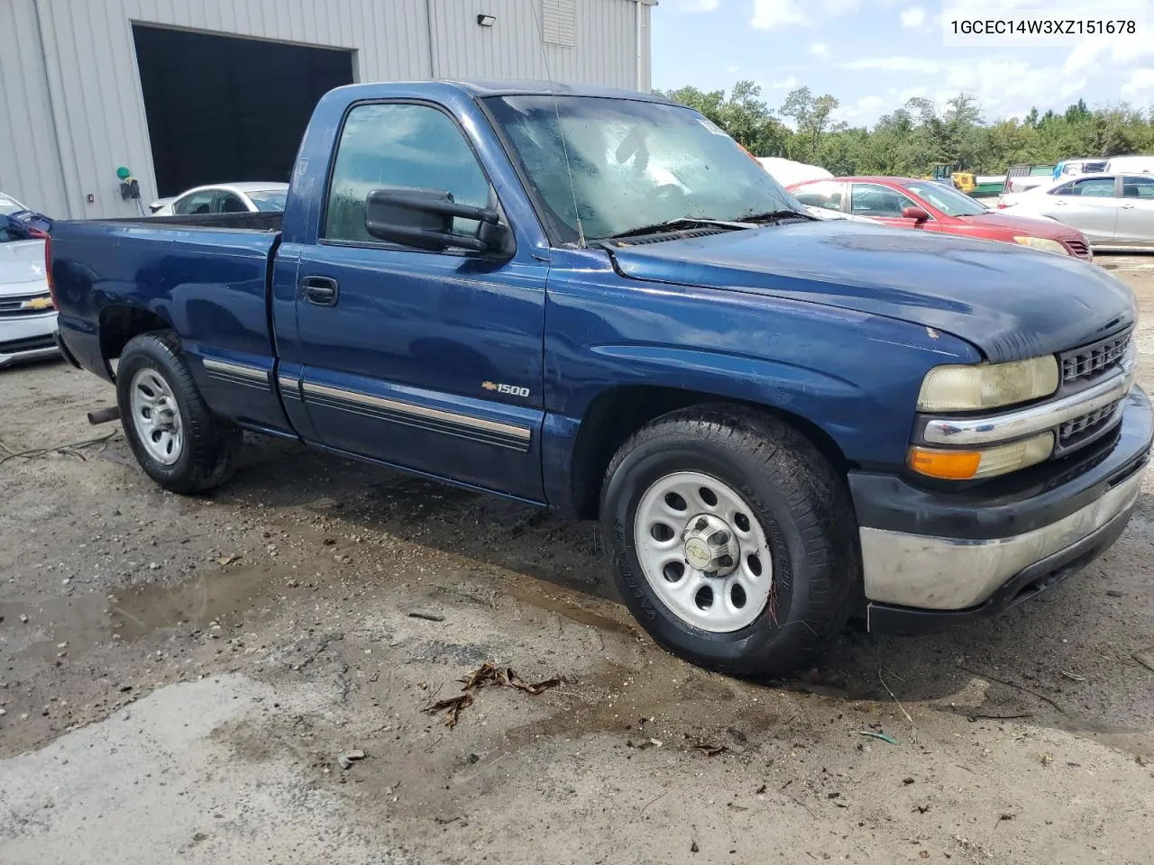 1999 Chevrolet Silverado C1500 VIN: 1GCEC14W3XZ151678 Lot: 72199204