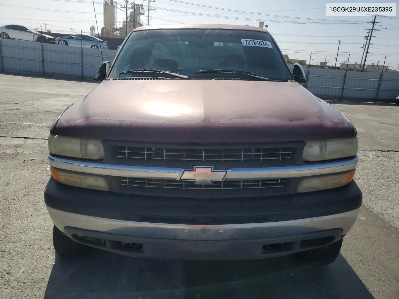 1999 Chevrolet Silverado K2500 VIN: 1GCGK29U6XE235395 Lot: 72784024