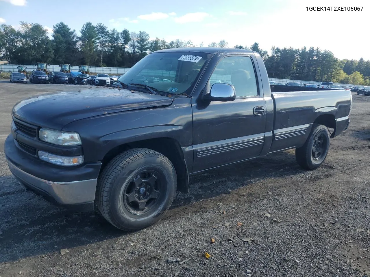 1999 Chevrolet Silverado K1500 VIN: 1GCEK14T2XE106067 Lot: 73826374