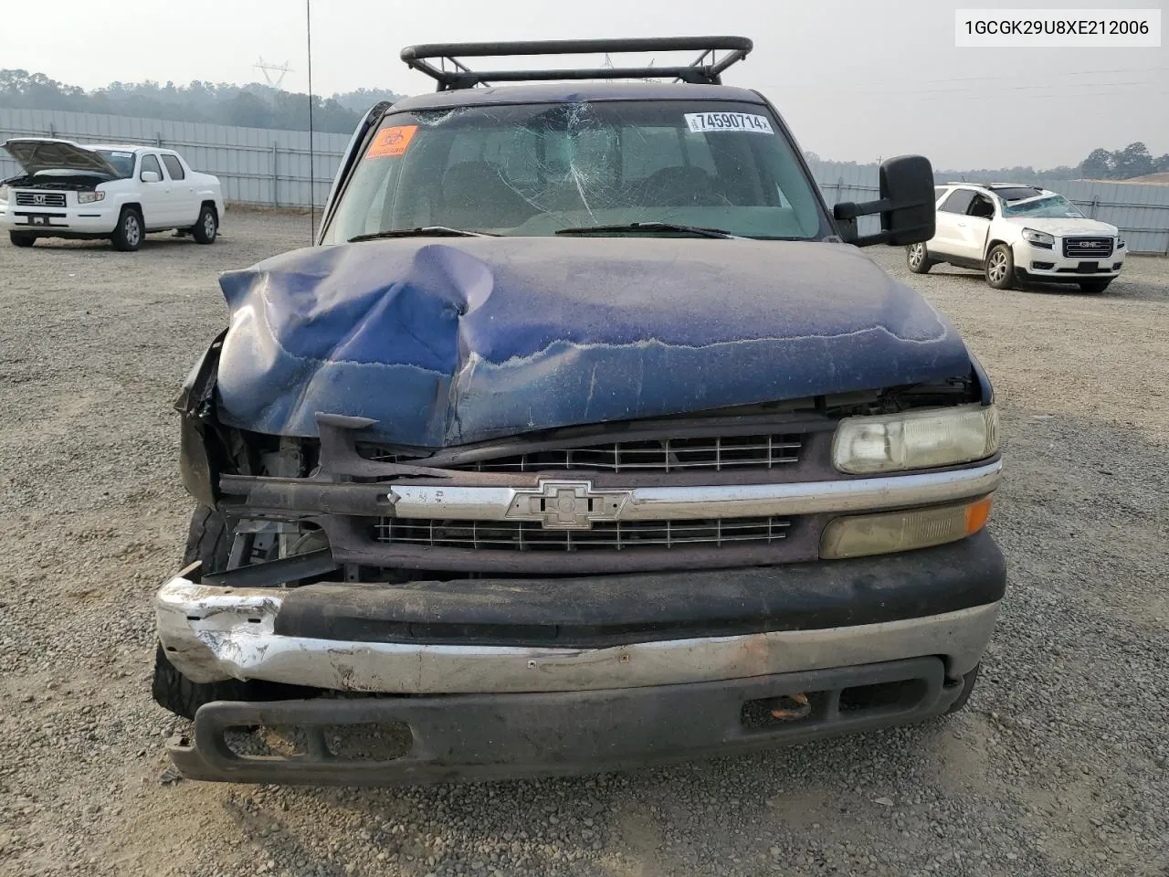 1999 Chevrolet Silverado K2500 VIN: 1GCGK29U8XE212006 Lot: 74590714