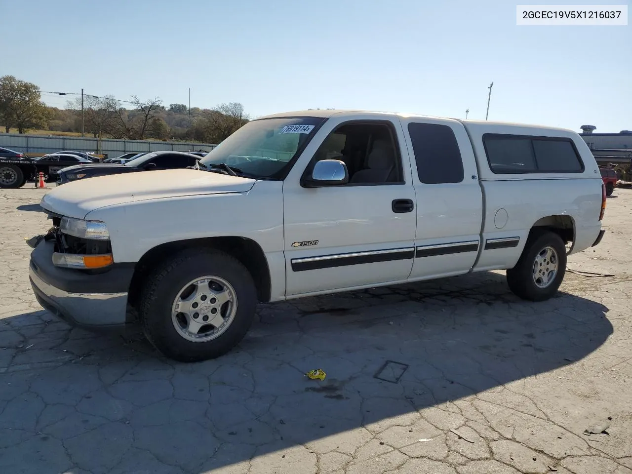 1999 Chevrolet Silverado C1500 VIN: 2GCEC19V5X1216037 Lot: 76919114