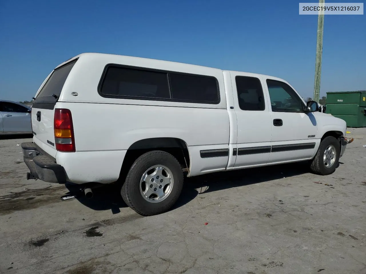 1999 Chevrolet Silverado C1500 VIN: 2GCEC19V5X1216037 Lot: 76919114