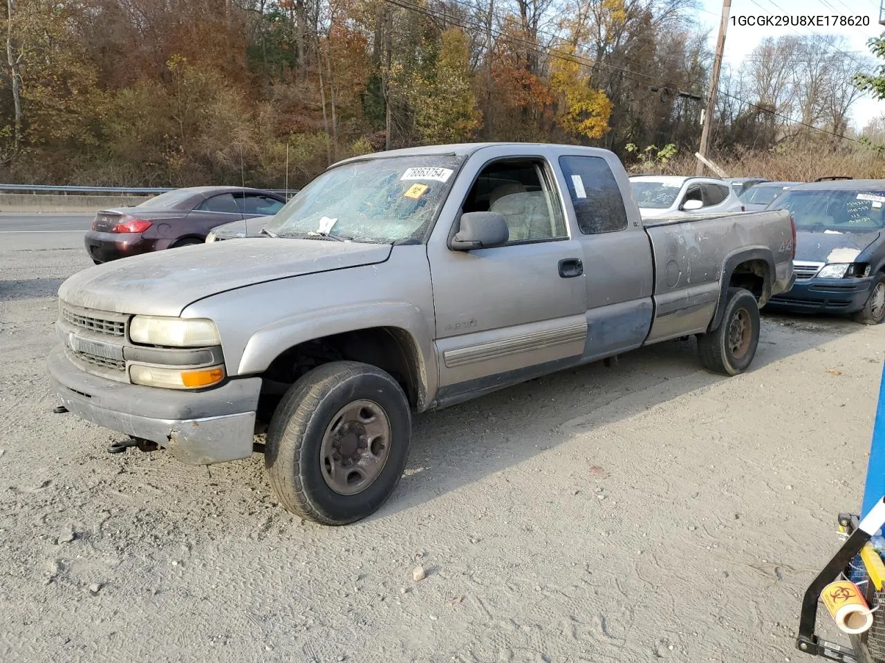 1999 Chevrolet Silverado K2500 VIN: 1GCGK29U8XE178620 Lot: 78863754