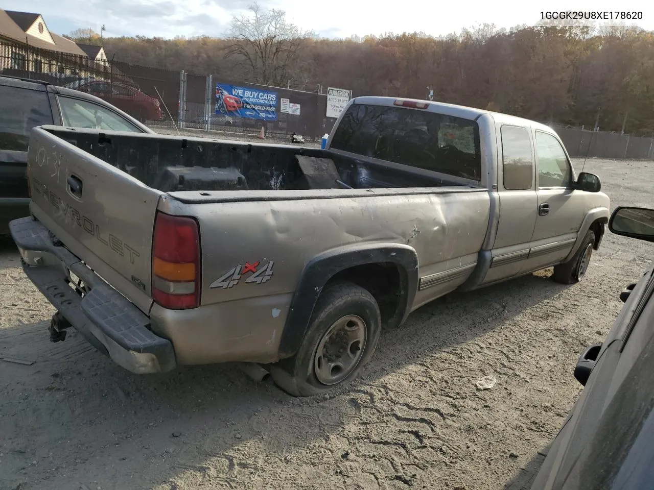 1999 Chevrolet Silverado K2500 VIN: 1GCGK29U8XE178620 Lot: 78863754