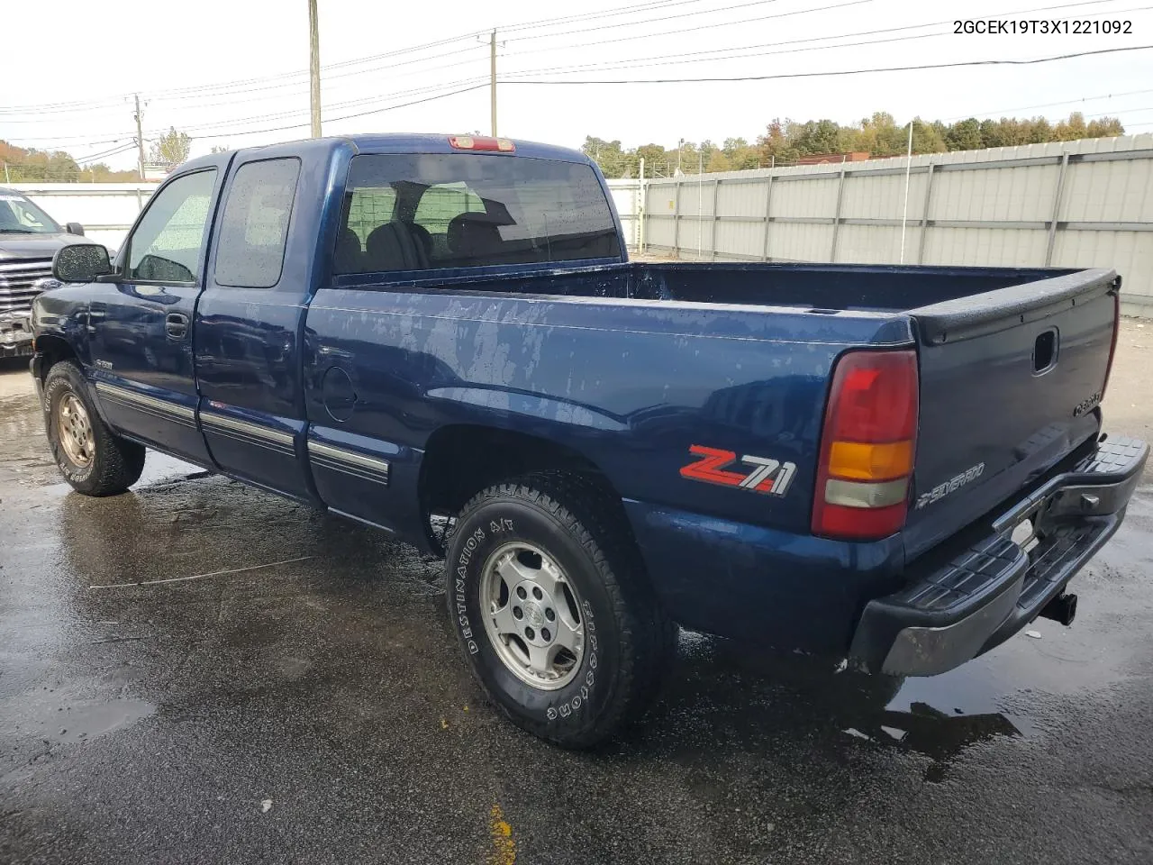 1999 Chevrolet Silverado K1500 VIN: 2GCEK19T3X1221092 Lot: 79131244