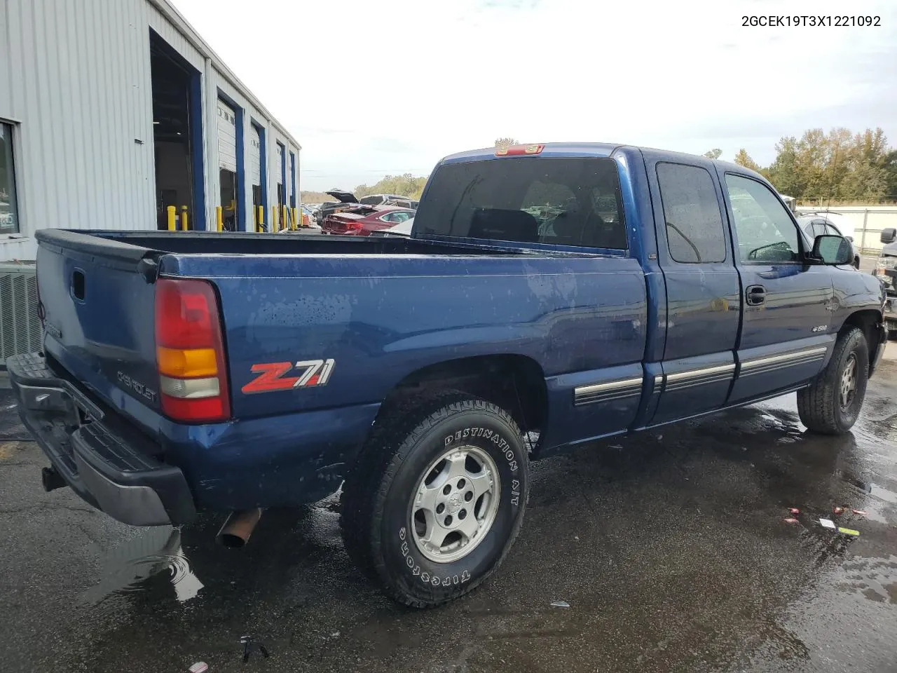 1999 Chevrolet Silverado K1500 VIN: 2GCEK19T3X1221092 Lot: 79131244