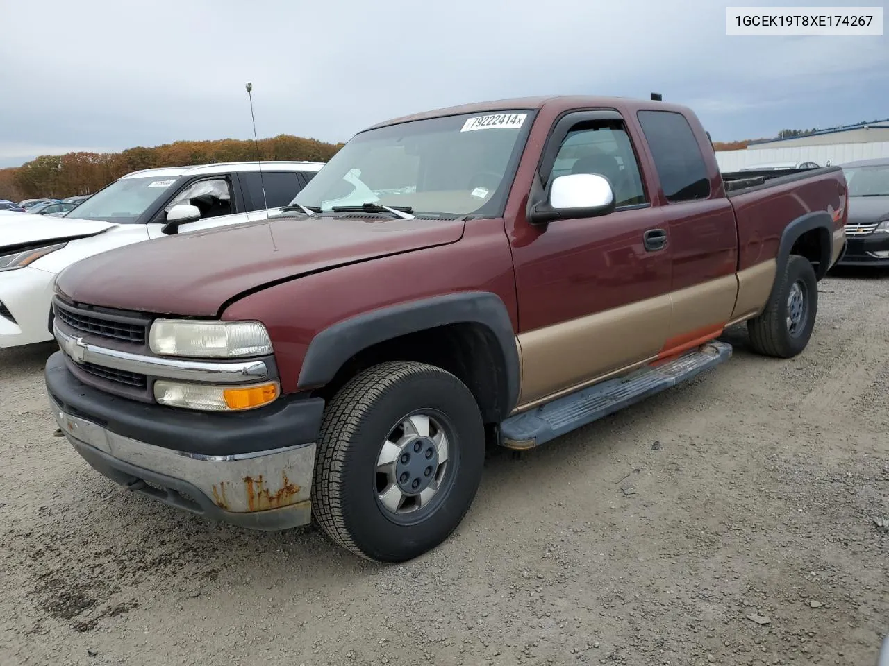 1999 Chevrolet Silverado K1500 VIN: 1GCEK19T8XE174267 Lot: 79222414