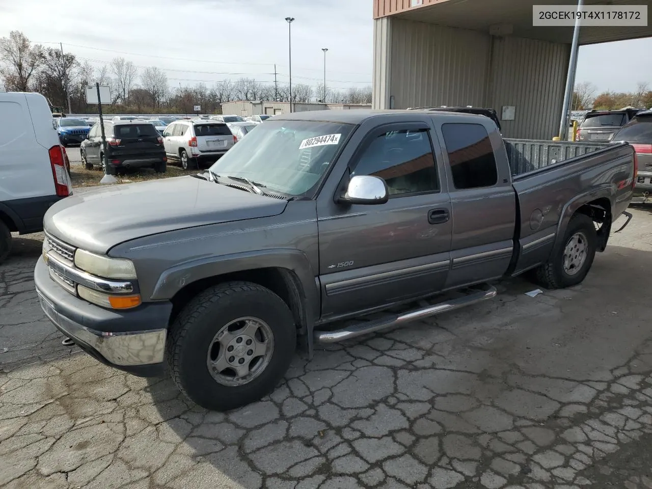 1999 Chevrolet Silverado K1500 VIN: 2GCEK19T4X1178172 Lot: 80294474