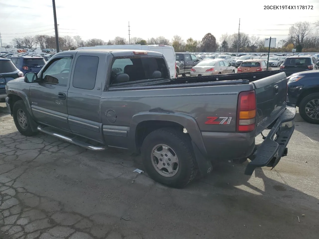 1999 Chevrolet Silverado K1500 VIN: 2GCEK19T4X1178172 Lot: 80294474