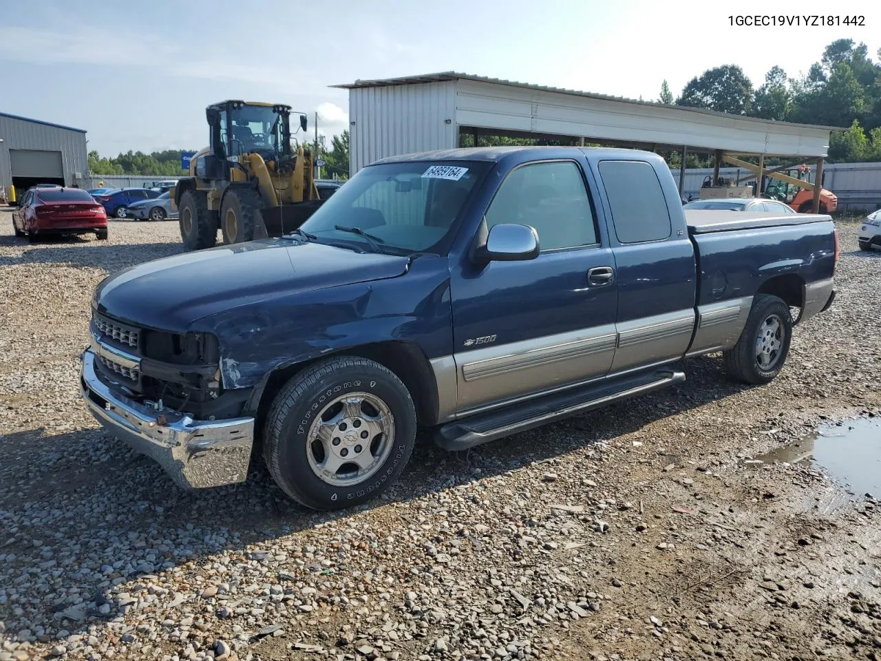 2000 Chevrolet Silverado C1500 VIN: 1GCEC19V1YZ181442 Lot: 64959164