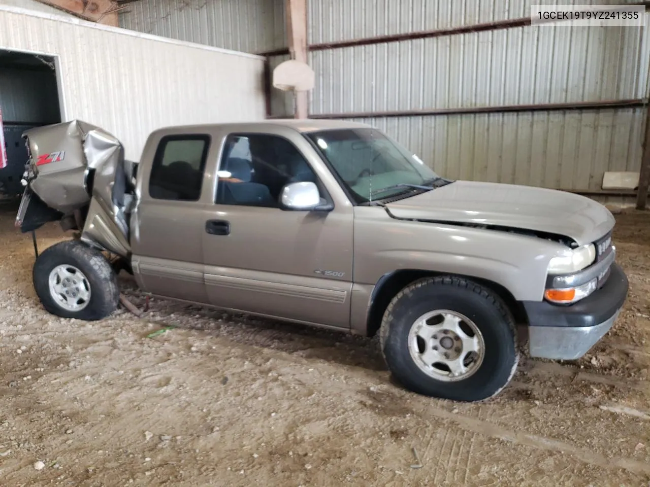 2000 Chevrolet Silverado K1500 VIN: 1GCEK19T9YZ241355 Lot: 67137034