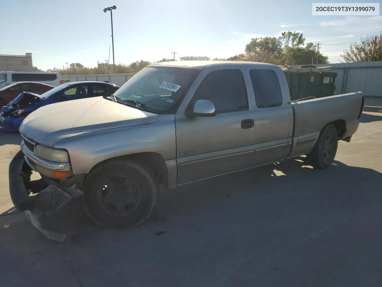 2GCEC19T3Y1399079 2000 Chevrolet Silverado C1500