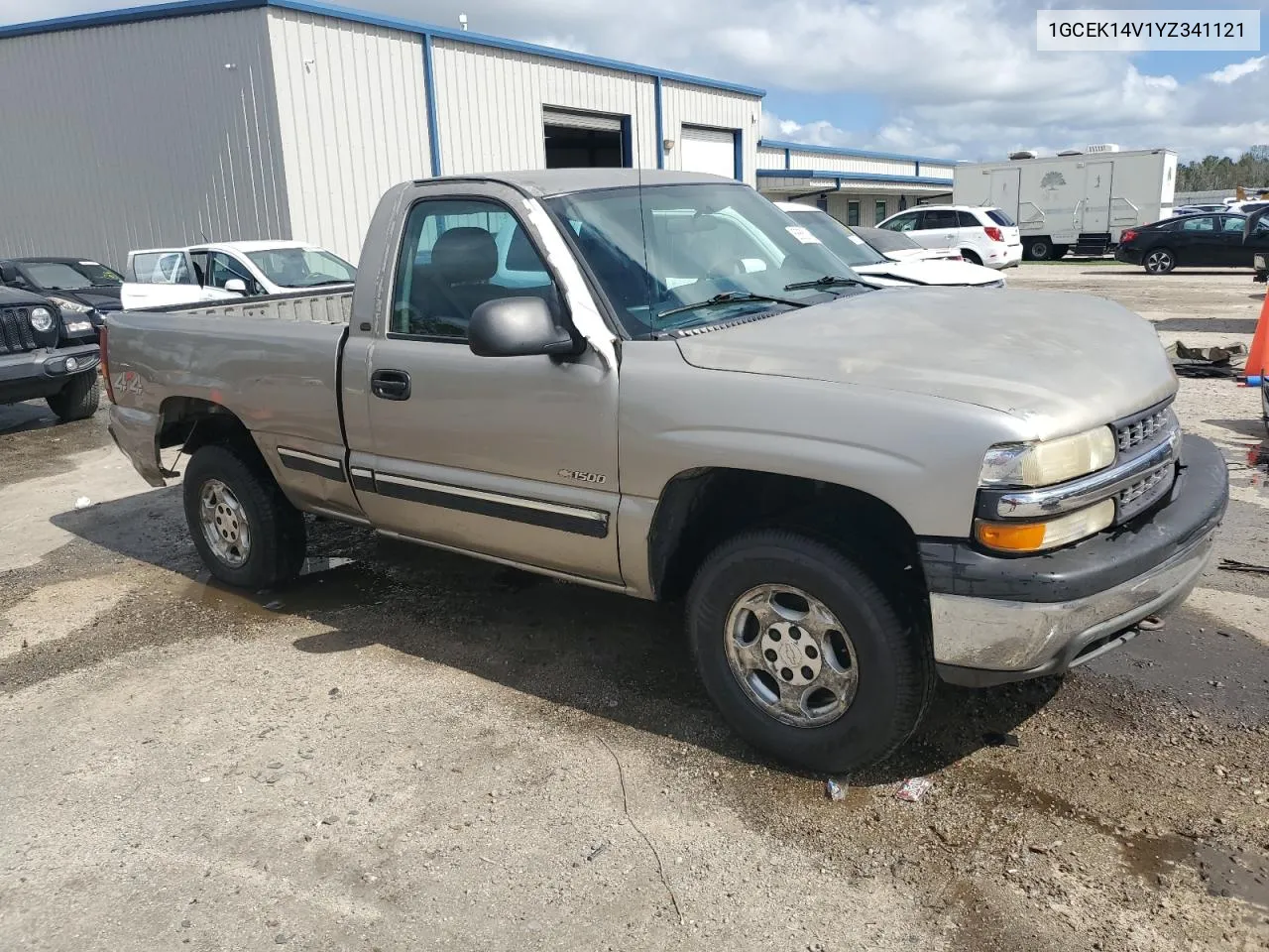 2000 Chevrolet Silverado K1500 VIN: 1GCEK14V1YZ341121 Lot: 68651164