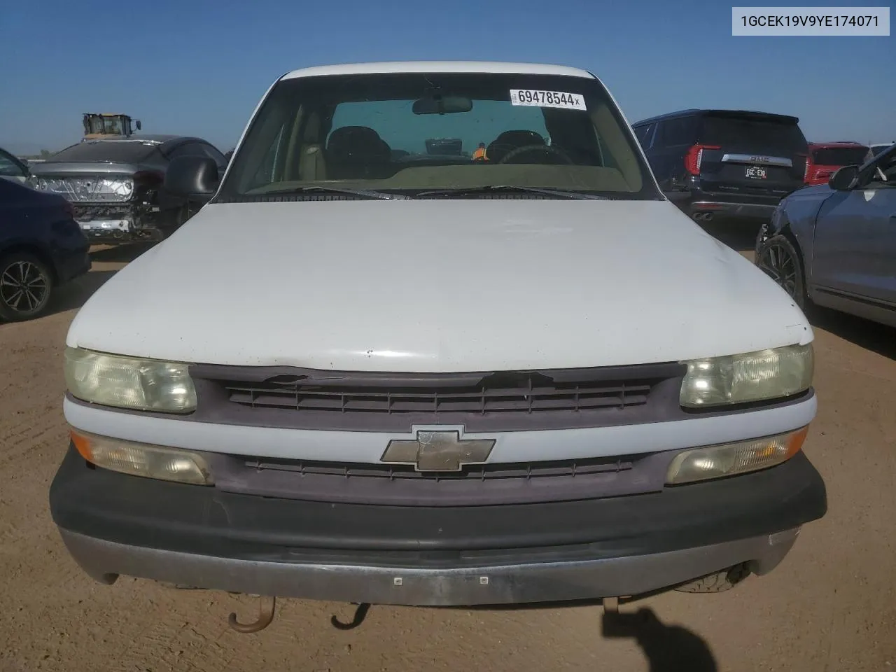 2000 Chevrolet Silverado K1500 VIN: 1GCEK19V9YE174071 Lot: 69478544