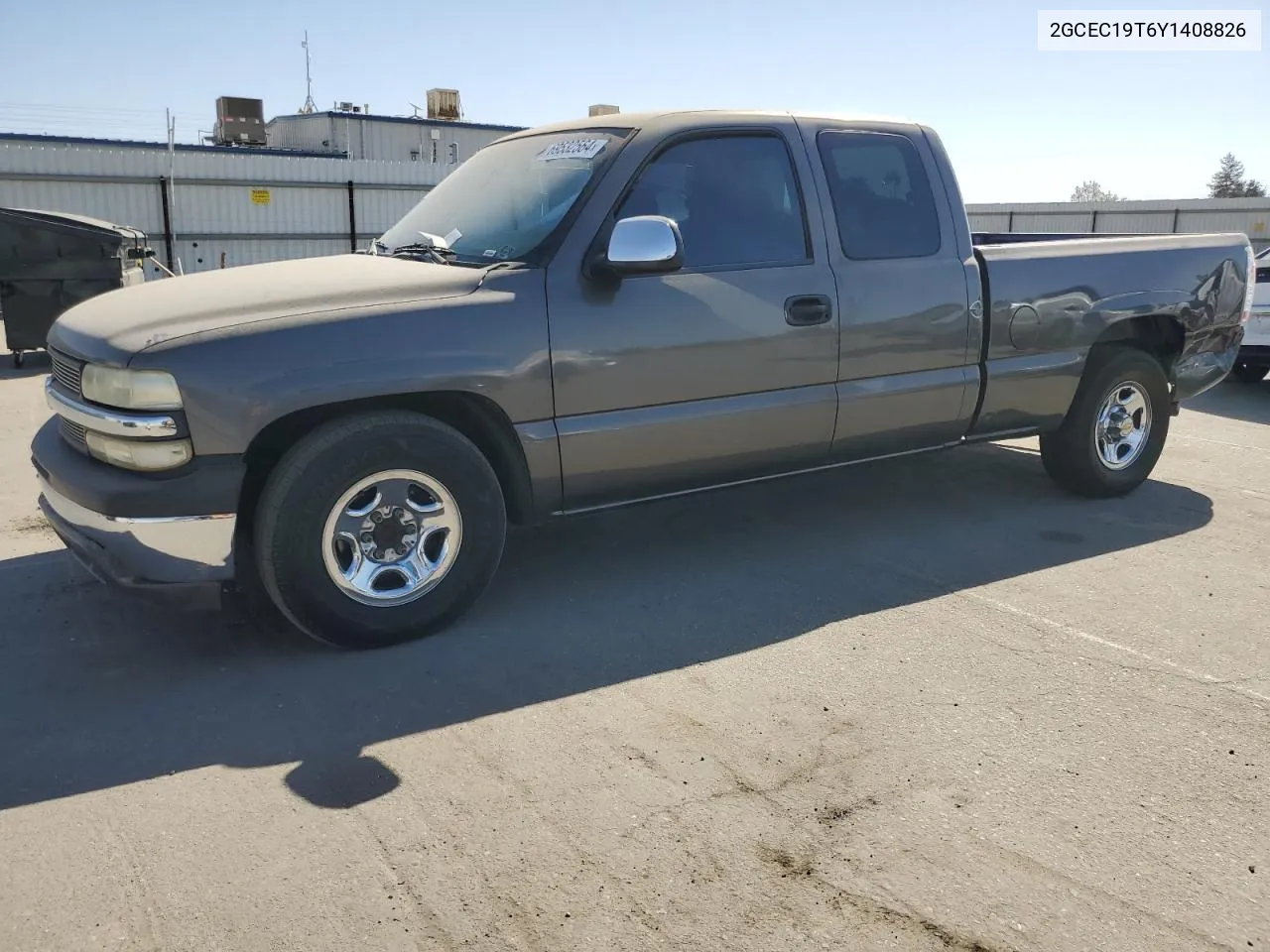 2000 Chevrolet Silverado C1500 VIN: 2GCEC19T6Y1408826 Lot: 69532564