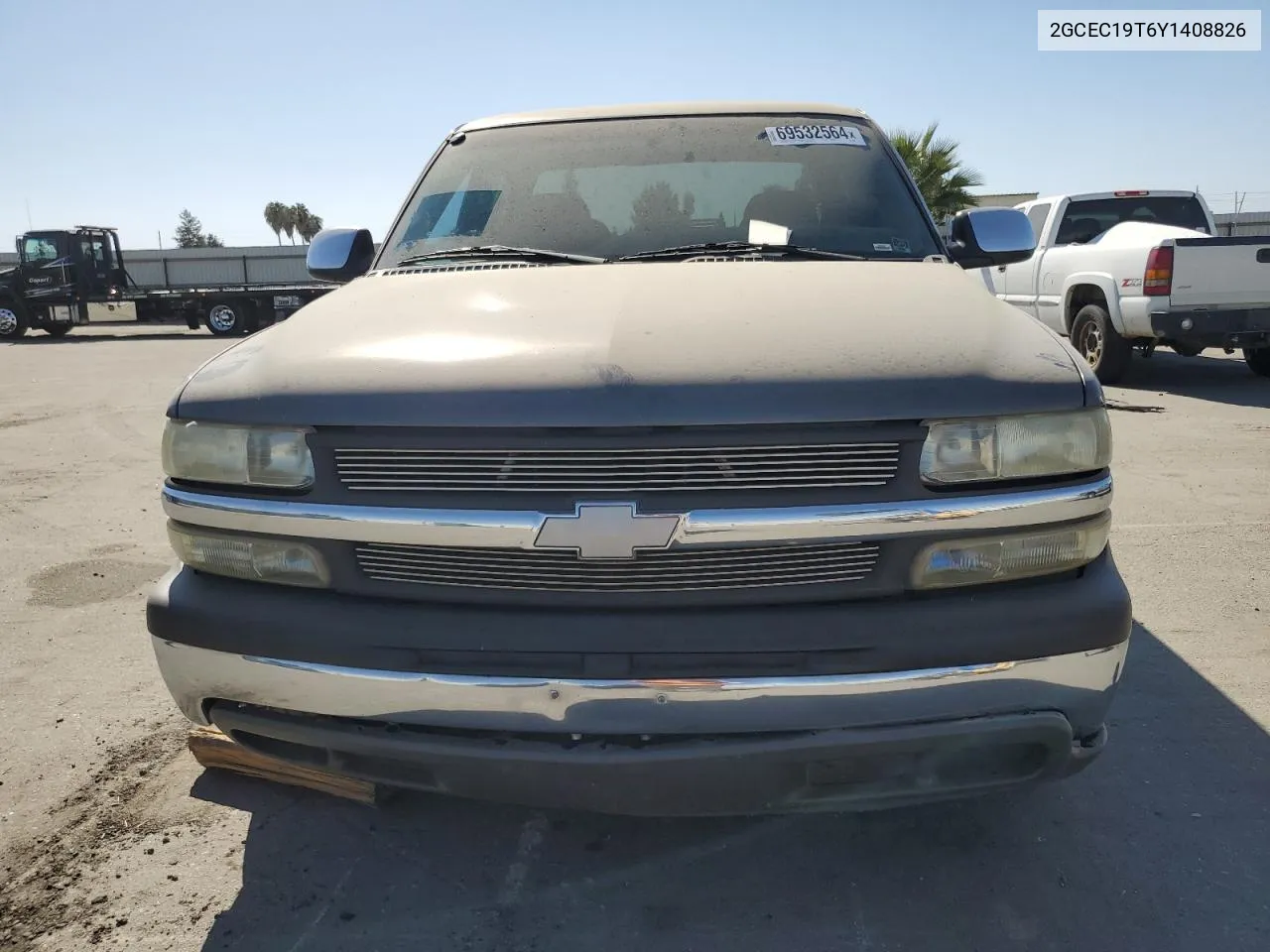 2000 Chevrolet Silverado C1500 VIN: 2GCEC19T6Y1408826 Lot: 69532564