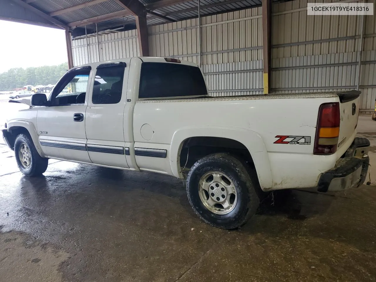 1GCEK19T9YE418316 2000 Chevrolet Silverado K1500