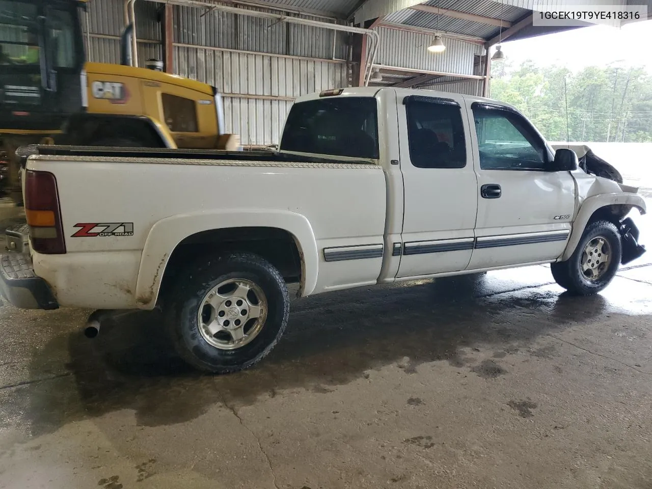 1GCEK19T9YE418316 2000 Chevrolet Silverado K1500