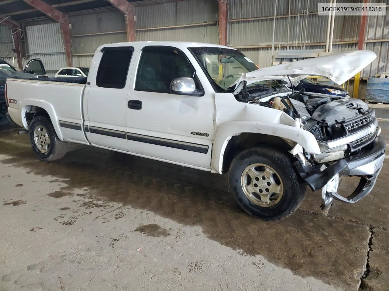 2000 Chevrolet Silverado K1500 VIN: 1GCEK19T9YE418316 Lot: 70448794